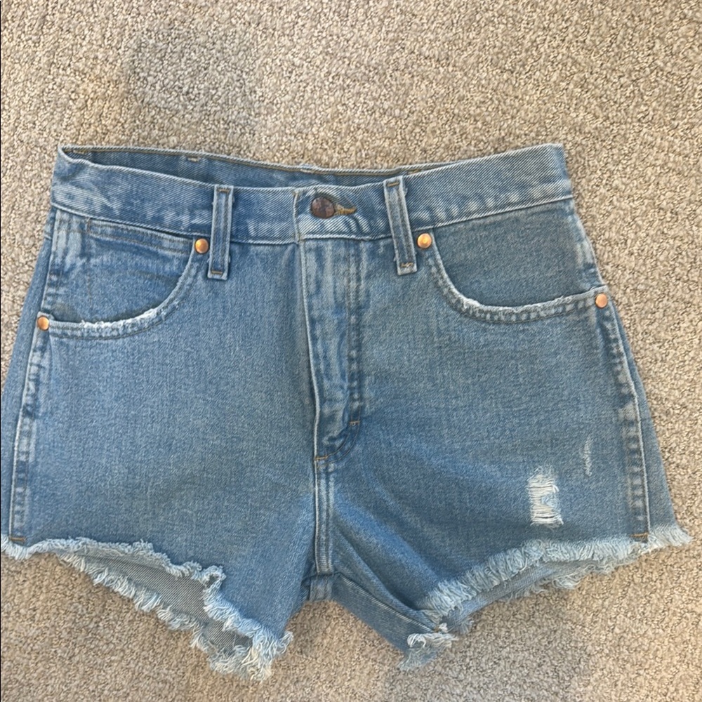 Wrangler Light Blue Jean Shorts